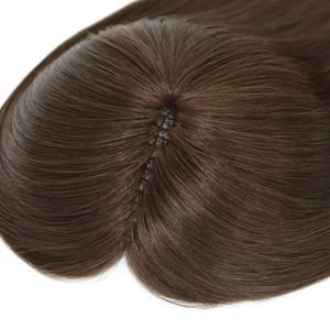 Prothèse capillaire complète 6 x 6,5 en filet, 16 pouces, cheveux vierges russes avec cuticules intactes, système de remplacement capillaire pour femmes - Product Image 6