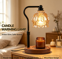 Lampe chauffe-bougie avec minuterie et télécommande sans fil