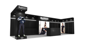 Tự làm 10x30 tùy chỉnh rừng Triển Lãm Đứng thay đổi quần áo gian hàng hiển thị chất lượng cao rừng Triển Lãm Đứng - Product Image 2