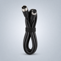 Cable de Extensión GX12 GX16 de 4 Pines Hembra a Hembra IP65 para Cámara, Monitor, Audio y Video