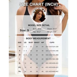 Maillot de bain une pièce femme, col en V profond, effet ventre plat, color block, push-up, collection 2026 - Product Image 6