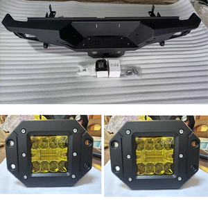 Parachoques Delantero y Trasero Todoterreno, Barra Protectora Anticollisión para Toyota Hilux Vigo Revo <span class=keywords><strong>Rocco</strong></span> - Product Image 2