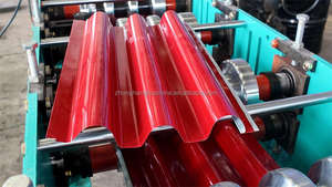 新しいアーク広告ガセットプレートマシンビルボードパネル製造機クラッディング壁パネル成形機 - Product Image 5