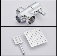 Ensemble de colonne de douche Offre Spéciale moderne avec pommeaux de douche Ensemble de système de douche de salle de bain en acier inoxydable chromé
