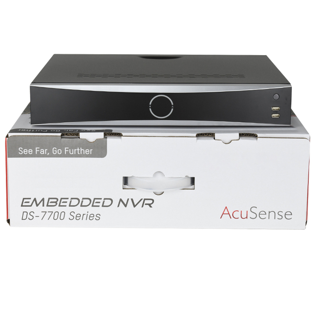 US Stock Hik Original DS-7732NXI-K4 32-ch 1.5U K Series Facial Recognition Motion Detection 2.0 AcuSense 4K NVR