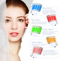 Photothérapie led infrarouge thérapie par la lumière rouge machine de beauté pdt pour le blanchiment de la peau du visage rajeunissement soins de serrage