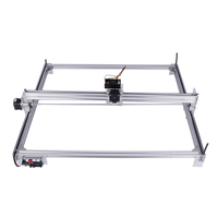 Machine de gravure laser CNC K1 MAX 60W à diode pour le bois, découpe 3D du contreplaqué et du cuir, compatible AI/PLT/DXF, nouvelle version avec assistance pneumatique pour le métal et le caoutchouc