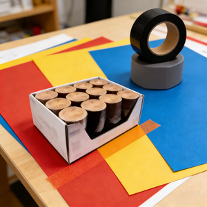 เทปพันพัสดุ PVC สีน้ำตาล ขนาด 1.88 นิ้ว x 110 นิ้ว เกรดวิศวกรรม ป้องกันไฟฟ้าสถิต เป็นมิตรกับสิ่งแวดล้อม ทนความร้อน มีสินค้าในคลังสินค้าสหรัฐอเมริกา - Product Image 3