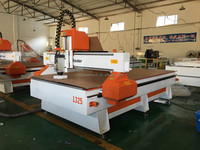 Kit de routeur CNC pour gravure sur bois 1325 à prix abordable avec contrôle NC Studio & Syntec, moteur pas à pas, pompe et engrenage - POWERTECH