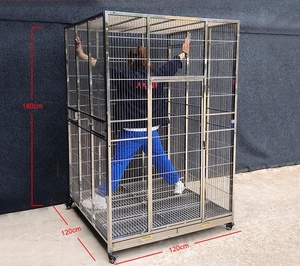 Gabbia pappagallo Extra Large per la vendita e in acciaio inox pappagallo Stand gabbia - Product Image 4