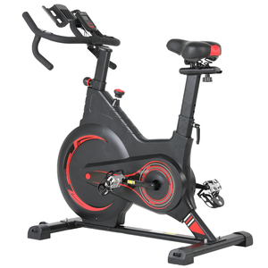 Popolare Cyclette da Spinning con <span class=keywords><strong>Volano</strong></span> da 6kg, Display LCD e Test della Frequenza Cardiaca Portatile - Product Image 2