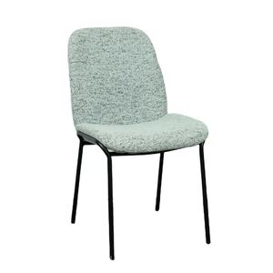 Chaise de salle à manger <span class=keywords><strong>scandinave</strong></span> moderne <span class=keywords><strong>et</strong></span> élégante en <span class=keywords><strong>blanc</strong></span>, gris doré, beige <span class=keywords><strong>et</strong></span> <span class=keywords><strong>noir</strong></span>-Meubles de maison avec design en <span class=keywords><strong>tissu</strong></span> - Product Image 1