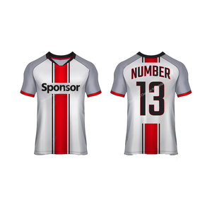 Kunden spezifische Jugend Sublimation Flagge Fußball Trikot Set Mädchen Fußball Uniformen T-Shirt - Product Image 1