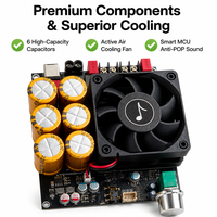 Carte d'amplificateur numérique de puissance pure TPA3255 6002, module audio stéréo haute puissance 600W+600W 2.0 canaux pour home cinéma OEM
