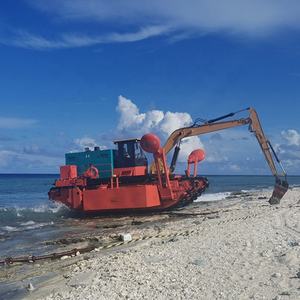 Amfibische Graafmachine Met Drijvend Ponton - Product Image 1