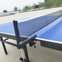 Table de ping-pong pliable d'intérieur Table de ping-pong d'intérieur HDF professionnelle