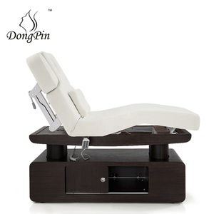 USA <strong>Free</strong> Shipping Modern Metal Thermal Electric Spa Bed 4 Motors Adjustable Beauty Bed Frame <strong>Massage</strong> Living <strong>Room</strong> Hotel Outdoor - Product Image 4