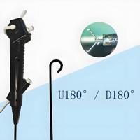 Endoscope médical flexible USB vétérinaire Lemo 3.8mm ID1.4mm 380mm 400x400p, Laryngoscope vidéo Nasopharyngoscope 180 degrés