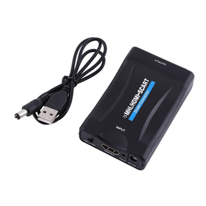 hot sale 1080P <span class=keywords><strong>HDMI</strong></span> to Scart Converter Audio Video Adapter EIA <span class=keywords><strong>Peritel</strong></span> - Product Image 1