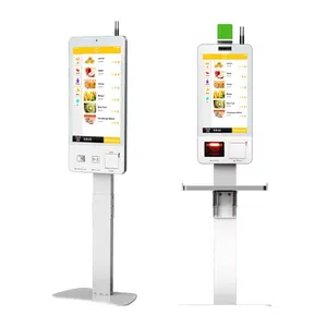 Facepos 24/32 inch tự dịch vụ kiosk tất cả trong một PC màn hình cảm ứng cho thanh toán kiosk windors Android POS máy tính