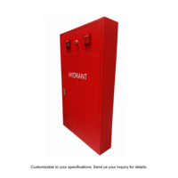 Accessoires Essentiels en Acier Inoxydable pour Équipement de Lutte Contre l'Incendie : Armoire pour Extincteur, Boîte pour Enrouleur de Tuyau d'Incendie, Fixation Murale Durable