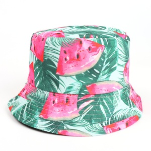 Chapeau Bob Personnalisé pour Femme et Fille, en Coton Sergé, Toile, Polyester, Coton Biologique, Imprimé Numérique Intégral par Sublimation, Motif Pêcheur - Product Image 4