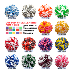 Hot Bán Tùy Chỉnh Cổ Vũ Pompoms Với Xử Lý Kích Cỡ Khác Nhau Cho Cạnh Tranh Nhà Máy Trực Tiếp Cung Cấp - Product Image 3