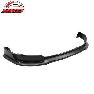 Compatible con Ford Mustang 13-14 V6 y GT, kit de alerón delantero negro sin pintar, accesorio exterior de poliuretano de alta calidad - Product Image 3