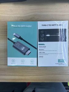 <b>USB</b>-C to HDTV 4K 30Hz HD Cable 2M Thunderbolt 3 Converter for Laptop Pro Air Galaxy Phone 16 15 Surface HDTV Video Cable for TV - Product Image 2