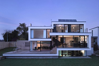 Villa de luxe préfabriquée moderne à deux étages en acier léger pour hôtels, appartements et écoles avec garantie d'un an – Vente en gros Chine