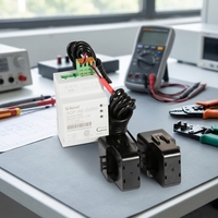 Dispositivo de Exportación Cero de Energía Solar de Alta Precisión, Trifásico de Tres Cables, Certificado 208/240V, con 2CTs, Clase 1 Acrel