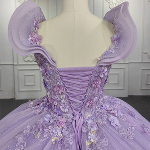 Robes de soirée élégantes sans manches en dentelle scintillante, robe de bal Jancember 9941-1 - Product Image 3