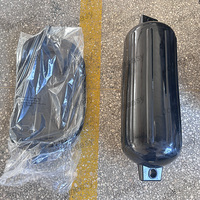 Garde-boue de bateau en plastique Accessoires de yacht Bouée d'ancre Bouée flottante Bouée de bateau à billes Flotteur gonflable