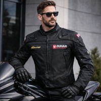Jaket Musim Dingin Duhan Stock untuk Berkendara Motor, Bernapas, Tahan Air, Anti Jatuh, Hangat, Bahan Poliester, Perlengkapan Pengendara Motor