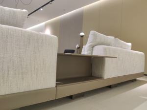 अच्छी गुणवत्ता वाला सरल स्टाइल सोफा सेट होम फर्नीचर आधुनिक लिविंग रूम सेक्शनल फैब्रिक लेदर सोफा - Product Image 4