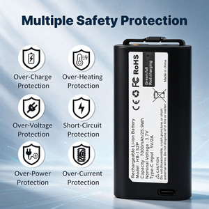 แบตเตอรี่สำรอง 3.7V 7000mAh สำหรับ HB-1S2P ปุ่มกดประตูโรงรถ MyQ กล้องปุ่มกดวิดีโอ MyQ แบตเตอรี่สำหรับเปิดประตูโรงรถ - Product Image 5