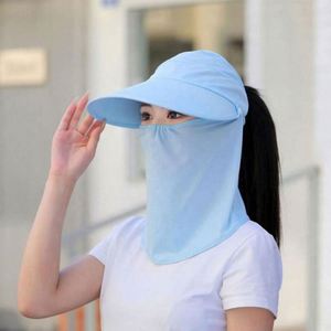 Nouveau design, masque facial complet et chapeau de soleil pour l'été, protection UV en plein air - Product Image 3