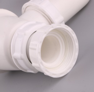 Phòng tắm bồn rửa nhà bếp lưu vực Trắng nhựa <span class=keywords><strong>drainer</strong></span> với lọc rửa lưu vực chất thải & chai bẫy P-trap để tường - Product Image 5