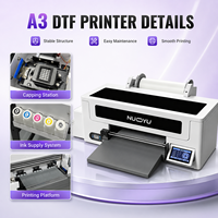 Nueva Impresora DTF A3 al por Mayor, Tinta de Pigmento XP600, Pedido al por Mayor, Precio de Fábrica, OEM ODM, Más de 20 Unidades, Transferencia Térmica para Camisetas