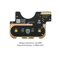 Panel LED de Luz Blanca Infrarroja, Luz de Relleno de Doble Luz, PCBA para Sistema de Cámaras CCTV, Panel LED SMD Personalizado, Módulo Óptico
