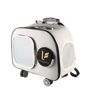 <span class=keywords><strong>Sac</strong></span> <span class=keywords><strong>de</strong></span> voyage pratique durable pour <span class=keywords><strong>chien</strong></span> et chat avec bagages mobiles - Product Image 2