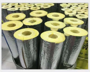 Tuyau <span class=keywords><strong>de</strong></span> <span class=keywords><strong>laine</strong></span> <span class=keywords><strong>de</strong></span> <span class=keywords><strong>verre</strong></span>/tuyau <span class=keywords><strong>de</strong></span> fibre <span class=keywords><strong>de</strong></span> <span class=keywords><strong>verre</strong></span> avec le papier aluminium ignifuge pour l'isolation <span class=keywords><strong>de</strong></span> conduit d'air - Product Image 2