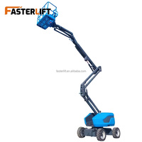 4x4x4 JLG Genie 21m 32m 38m Diesel hydraulique portable mini élévateur électrique nacelle élévatrice télescopique pour la climatisation des bâtiments