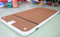Plateforme Flotante Ocio Agua Mar Deportes Isla 6 Personas Plataforma Inflable Isla Flotante Agua Aire Muelle