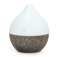 Humidificateur USB en plastique ajouré créatif transfrontalier, lumineux, 5V, mini, purificateur d'air domestique, diffuseur d'arômes, faible bruit, à eau