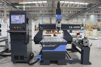 Chine CNC routeur travail du bois système de gravure prix CA 6090 4 axes 3d Mini bois Atc CNC routeur Machine pour bois