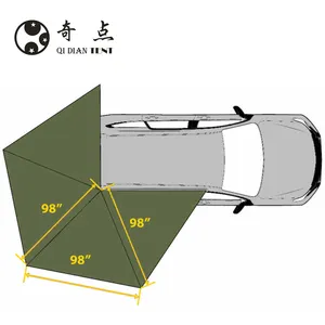 Tenda da sole Foxwing per auto con rimorchio a 270 gradi impermeabile 4WD con pareti