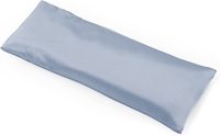 Oreiller pour les yeux extra long en soie de mûrier 100% Grade 6A 22 Momme, avec garnissage intérieur en coton non blanchi et sachet de graines parfumées à la lavande