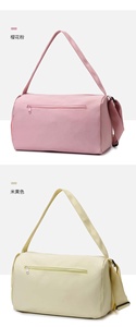 Sac de sport unisexe 36-55L avec fermeture éclair, résistant à l'eau, léger, en polyester, avec sangle réglable - Product Image 3