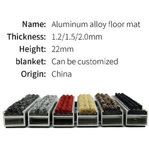 <span class=keywords><strong>Tapis</strong></span> d'entrée en aluminium durable à faible entretien avec inserts de <span class=keywords><strong>tapis</strong></span>-Contrôle de la poussière à usage intensif pour les bâtiments commerciaux - Product Image 6